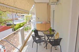 Balkón nebo terasa v ubytování Alex Superior Apartment