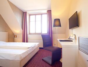 Μια τηλεόραση ή/και κέντρο ψυχαγωγίας στο HKK Hotel Wernigerode