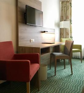 Μια τηλεόραση ή/και κέντρο ψυχαγωγίας στο HKK Hotel Wernigerode