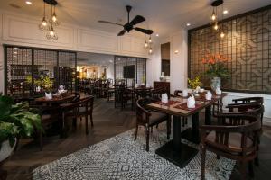 Restaurace v ubytování Hong Ngoc Dynastie Boutique Hotel & Spa