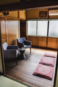 Istumisnurk majutusasutuses 喜庵 KIAN the guest house by the castle