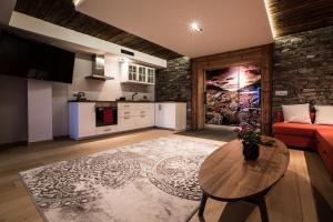 Kuchnia lub aneks kuchenny w obiekcie Apartament Gubałówka