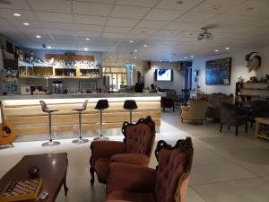 Saló o bar de Hotel Kjarnalundur- Aurora Dream - Lodges and Rooms