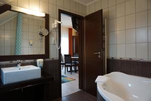 Koupelna v ubytování Villa Prestige