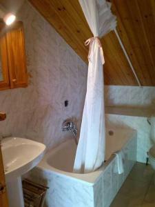 Kúpeľňa v ubytovaní Casa Carlà