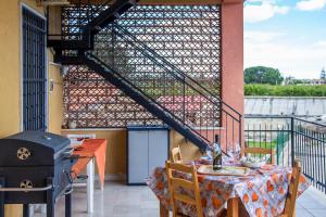 Balkón alebo terasa v ubytovaní Casa Abela New