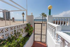 Balkón alebo terasa v ubytovaní Los Olivos Apartment Cullera