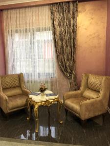 Istumisnurk majutusasutuses Nork Boutique Hotel