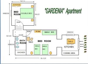 مخطط طوابق Apartment Sorrento 3