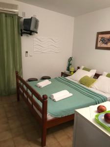 Postel nebo postele na pokoji v ubytování Miron apart&rooms