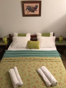 Postel nebo postele na pokoji v ubytování Miron apart&rooms