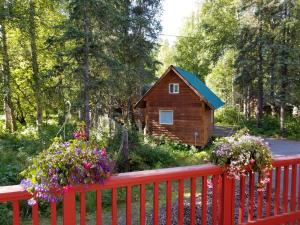 Zahrada ubytování Talkeetna Hideaway