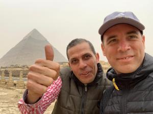 Gosti u objektu Maged Pyramids View Inn