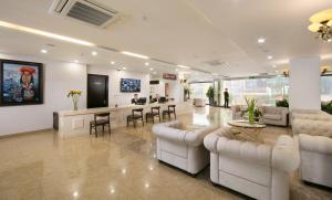 Posezení v ubytování Azure Sapa Hotel