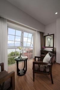 Posezení v ubytování Azure Sapa Hotel