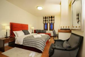 Postel nebo postele na pokoji v ubytování Guesthouse Kapaniaris