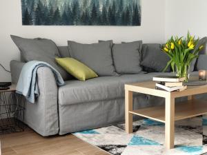 Posezení v ubytování Apartament Zamojska - GarwoNocka