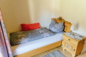 Postel nebo postele na pokoji v ubytování Pension Lex