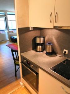 Kuhinja ili čajna kuhinja u objektu Apartment mit Meerblick