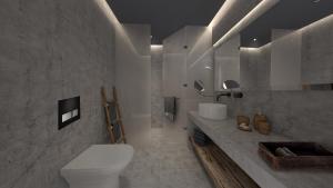 Koupelna v ubytování AELLIA HOTEL & SUITES LEROS + 37 fotografií