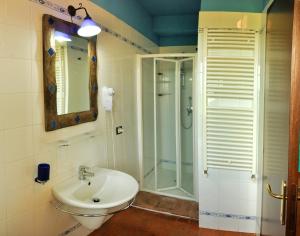 Koupelna v ubytování B&B Predio San Fernando + 31 fotografií