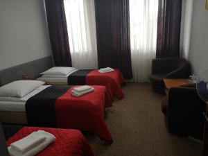 Cama o camas de una habitación en Hotel Everest