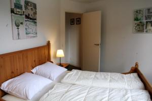 Postel nebo postele na pokoji v ubytování In der Büre B + 7 fotografií