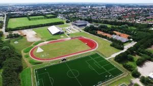 Letecký snímek ubytování Dana Cup SportsCenter