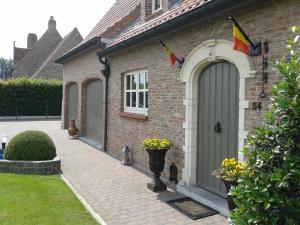 Zahrada ubytování B&B Decoster