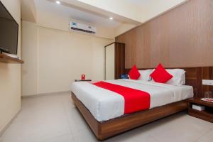 Llit o llits en una habitació de Hotel Park Inn
