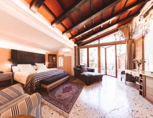 Un ou plusieurs lits dans un hébergement de l'établissement Hotel Finca Ca N'ai - Adults Only