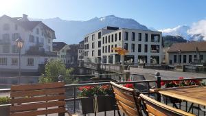 Üldine mäevaade või majutusasutusest The Aarburg Hotel & Café pildistatud vaade