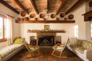 Posezení v ubytování Agroturismo Can Feliu