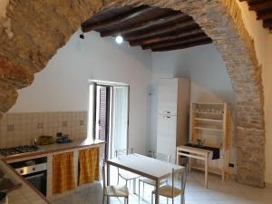 Kuchyň nebo kuchyňský kout v ubytování B&B "il Vicoletto"