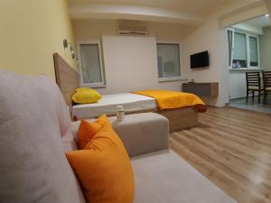 Posezení v ubytování Bojana Apartment