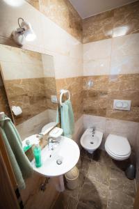 Koupelna v ubytování Lego