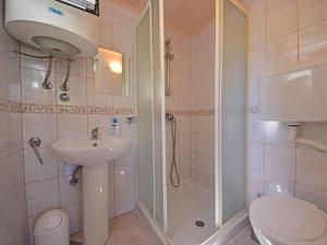 Vonios kambarys apgyvendinimo įstaigoje Holiday Home Franjo-1 by Interhome