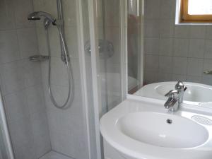 Koupelna v ubytování Appartement Gasser