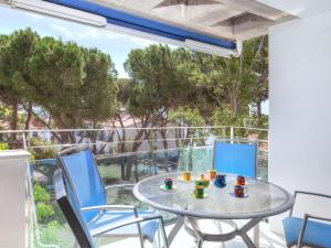 Balkón nebo terasa v ubytování Holiday Home Crystal by Interhome
