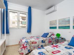 Postel nebo postele na pokoji v ubytování Apartment Carihuela Playa-2 by Interhome