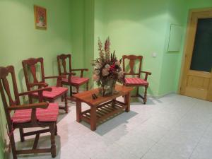 Posezení v ubytování Hotel Laberinto