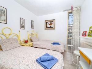 Postel nebo postele na pokoji v ubytování Apartment Ridaura Beach by Interhome