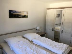 Postel nebo postele na pokoji v ubytování Blackforest Lounge direkt an der Skipiste, Ski in & Ski out, Skischule im Haus, Startpunkt für Wanderungen