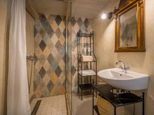 Koupelna v ubytování Holiday Home Aničić by Interhome