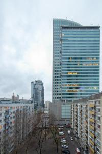 Výhľad na mesto Varšava alebo výhľad na mesto priamo z apartmánu