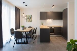 Kuchyň nebo kuchyňský kout v ubytování Apartments Jadranka