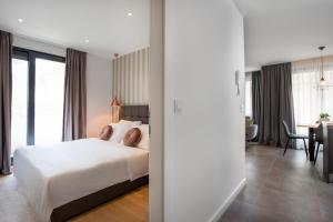 Postel nebo postele na pokoji v ubytování Apartments Jadranka