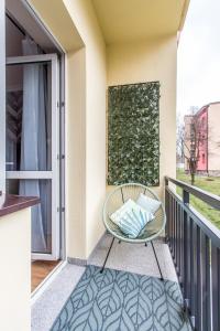 Balkon lub taras w obiekcie Apartament Bulwary Zakopane