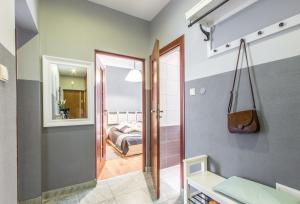 Łóżko lub łóżka w pokoju w obiekcie Apartament Bulwary Zakopane