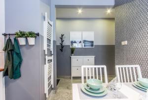 Kuchnia lub aneks kuchenny w obiekcie Apartament Bulwary Zakopane